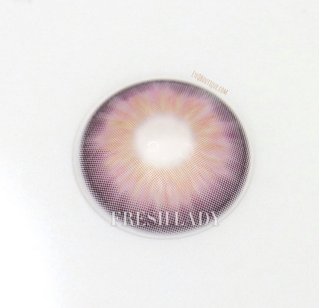 FRESHLADY KANAMI PURPLE (VIOLET) COLORED CONTACT LENSES COSMETIC FREE SHIPPING - EyeQ Boutique
