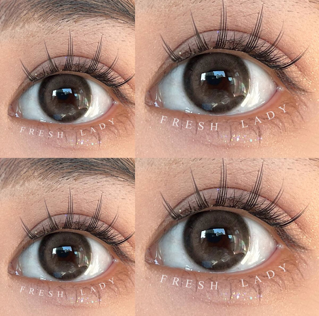 FRESHLADY ALMOND MURMUR COSMETIC COLORED CONTACT LENSES (FA33-5) - EyeQ Boutique