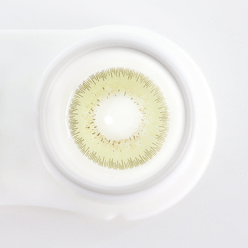 FRESHGO SILKY GREEN COSMETIC COLORED CONTACT LENSES - EyeQ Boutique