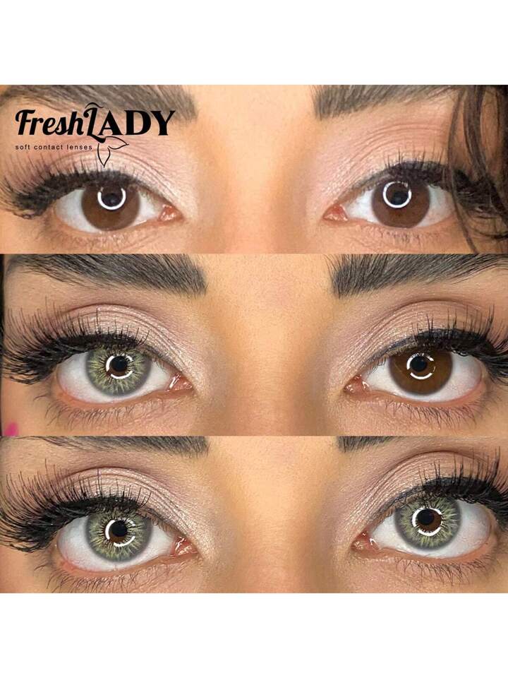 FRESHLADY SUN-KISSED BELLA COSMETIC COLORED CONTACT LENSES FA17-5 - EyeQ Boutique