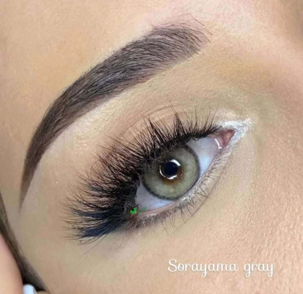 FRESHLADY SORAYAMA GRAY (GREY) COSMETIC COLORED CONTACT LENSES (ME66) - EyeQ Boutique