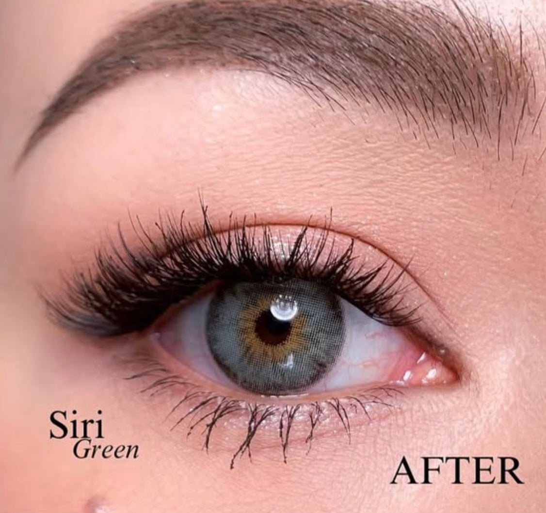 FRESHLADY SIRI GREEN COSMETIC COLORED CONTACT LENSES Mi20-2 | EyeQ