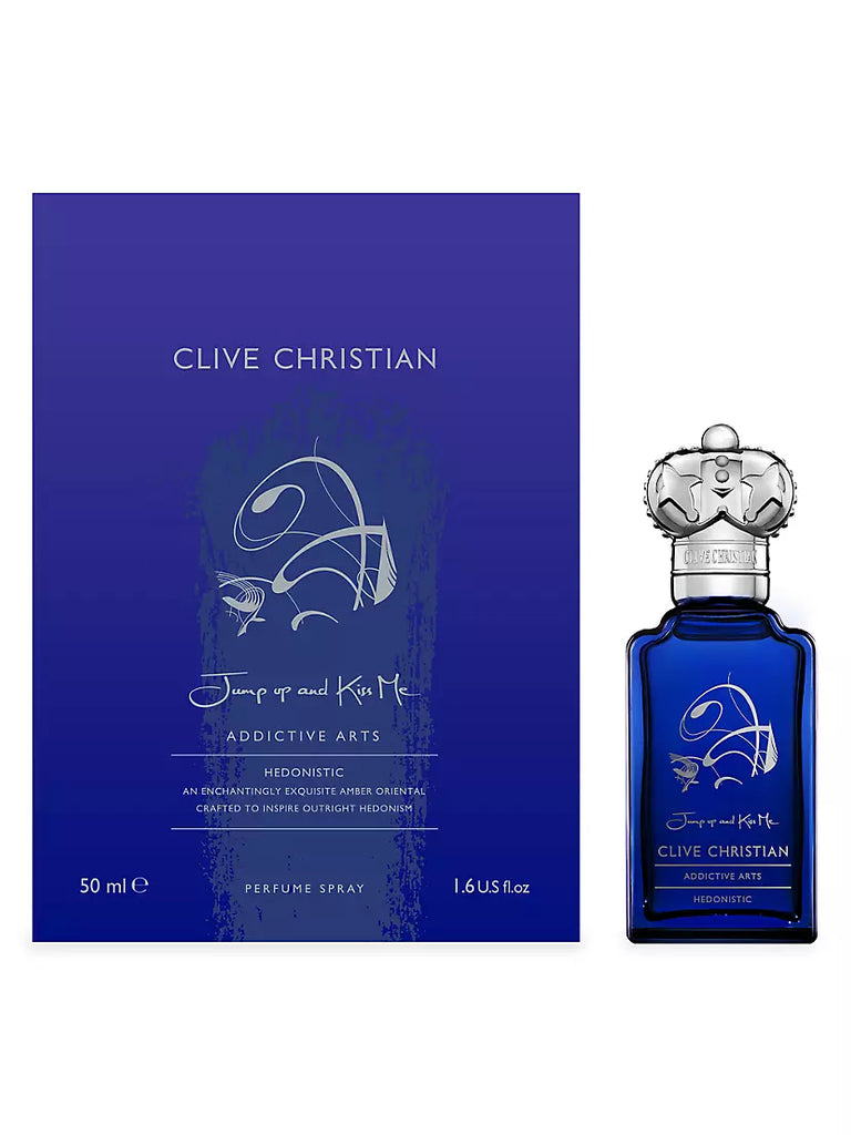 Clive Christian Jump Up and Kiss Me Hedonistic 1.6 oz 50 ml Addicted Arts Perfume Fragrance Masculine Spray For Men | Gift for Him | Father's Day Gift for Him - EyeQ Boutique