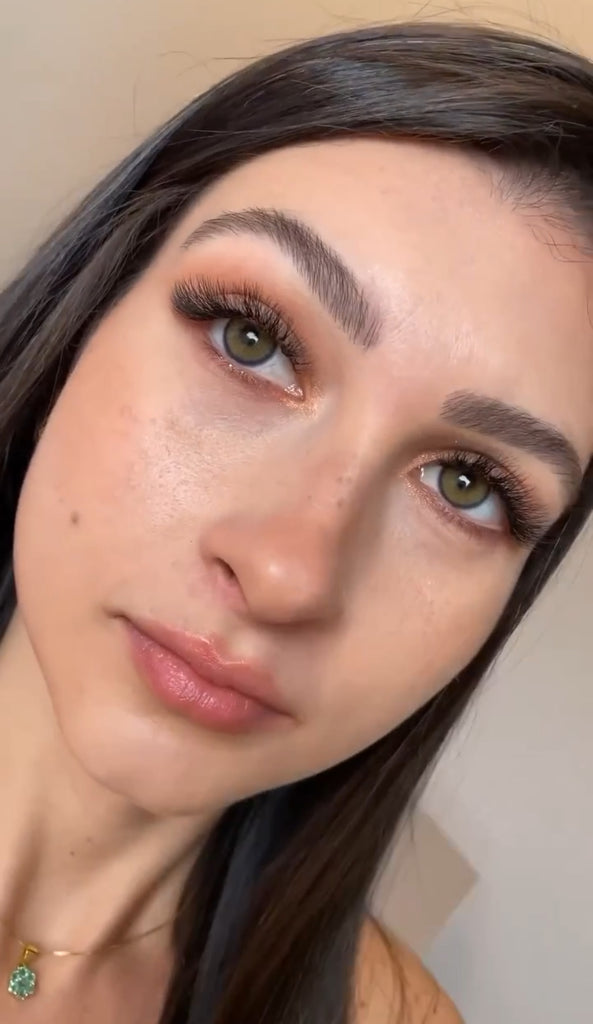 FRESHLADY X GREEN FLARE COSMETIC COLORED CONTACT LENSES (ME75-2)