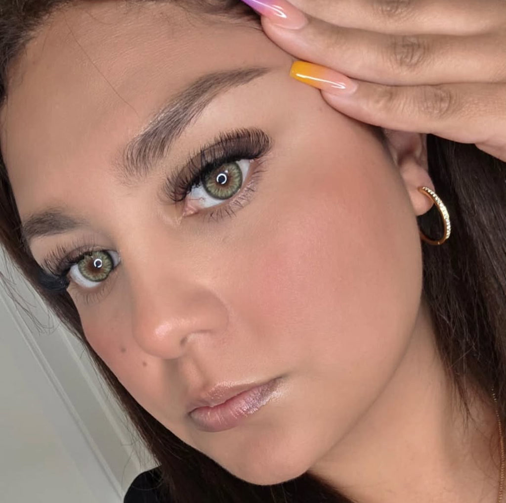 FRESHLADY CLEOPATRA GREEN COSMETIC COLORED CONTACT LENSES (Mi22-2) - EyeQ Boutique
