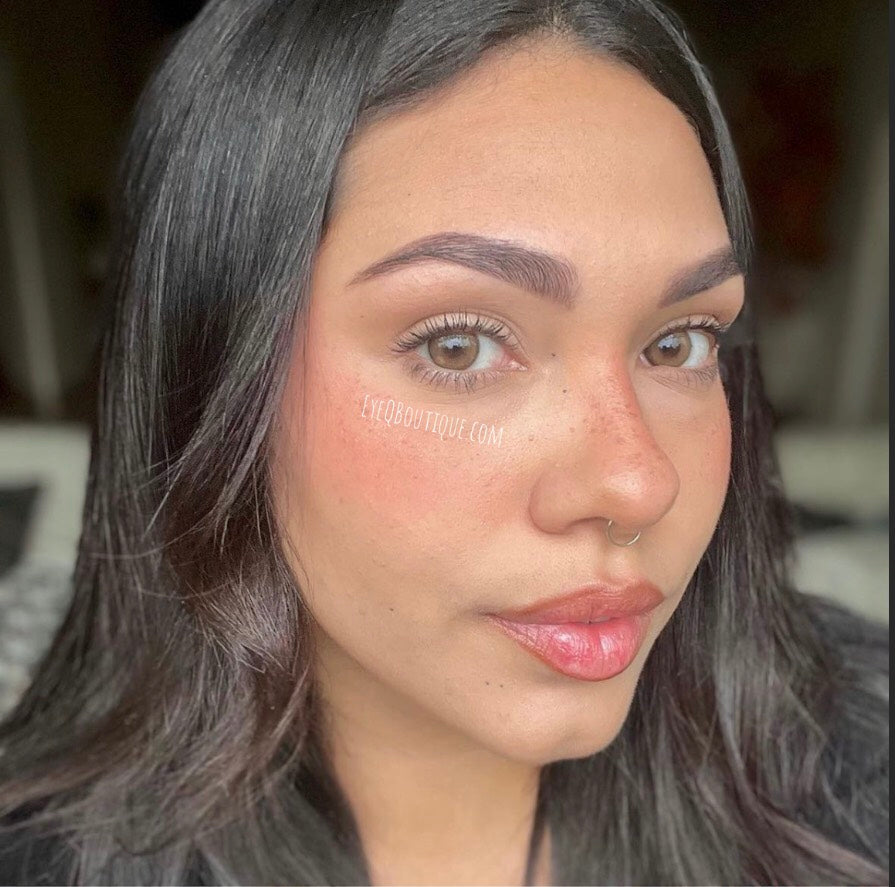 FRESHLADY BASSIA BROWN COSMETIC COLORED CONTACT LENSES - EyeQ Boutique
