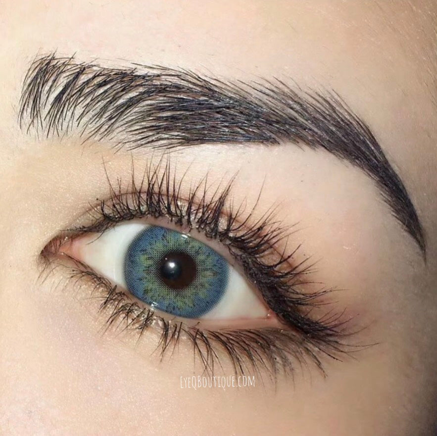 FRESHLADY RUSSIAN BLUE COSMETIC COLORED CONTACT LENSES - EyeQ Boutique