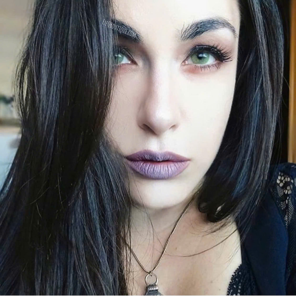 FRESHTONE SUPER NATURALS ICY GREEN COSMETIC COLORED CONTACT LENSES - EyeQ Boutique