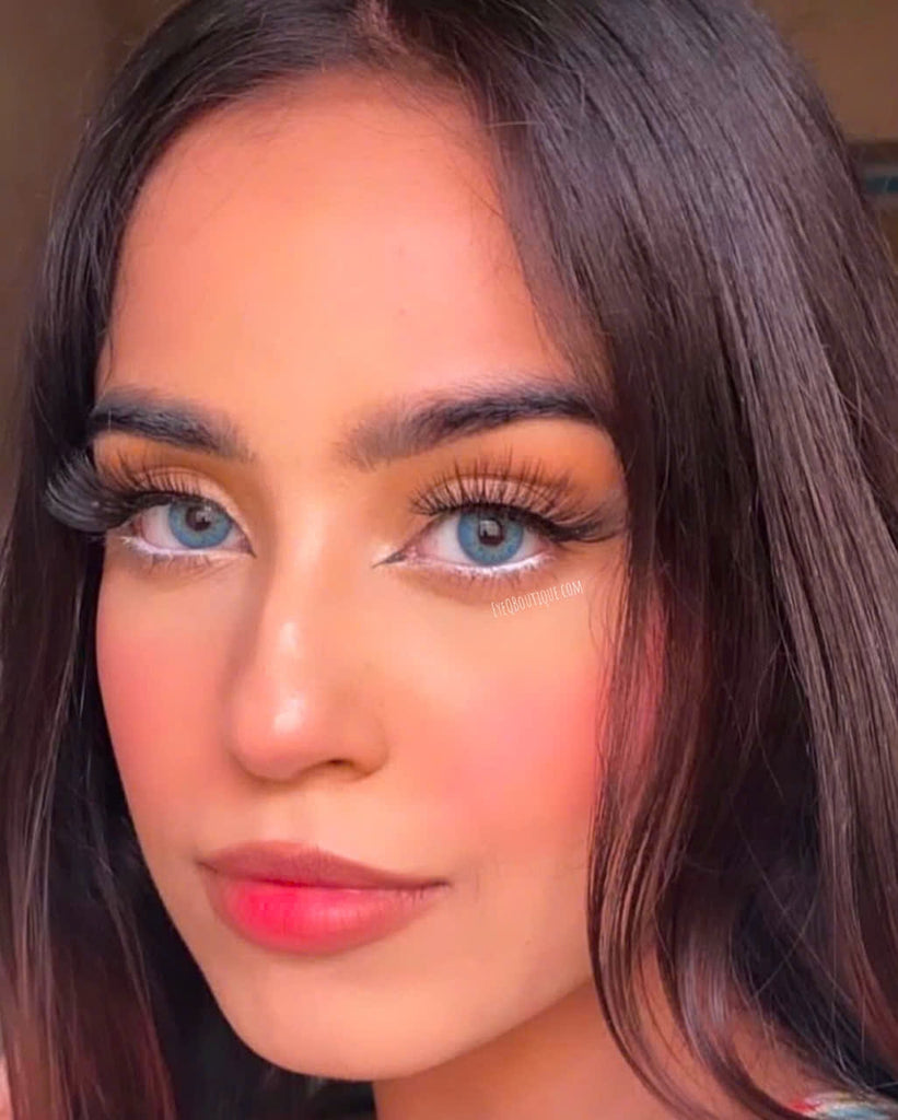 FRESHLADY RUSSIAN BLUE COSMETIC COLORED CONTACT LENSES - EyeQ Boutique