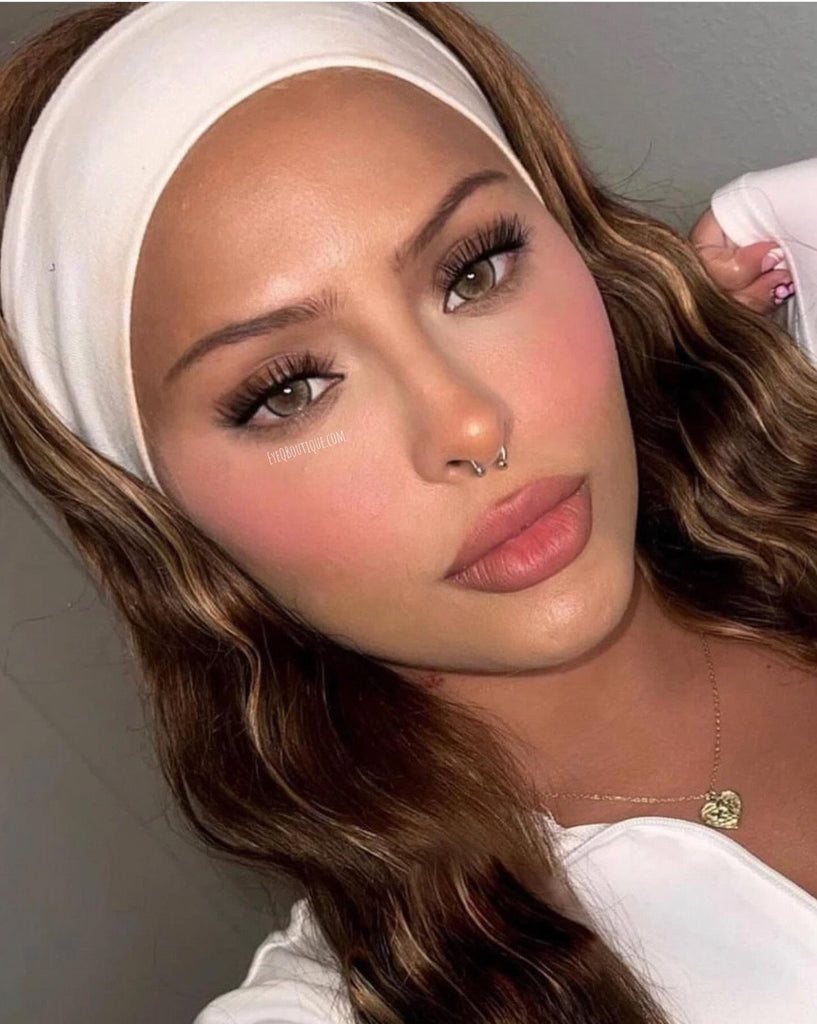 FRESHLADY DAWN BROWN COSMETIC COLORED CONTACT LENSES FA08-1 - EyeQ Boutique