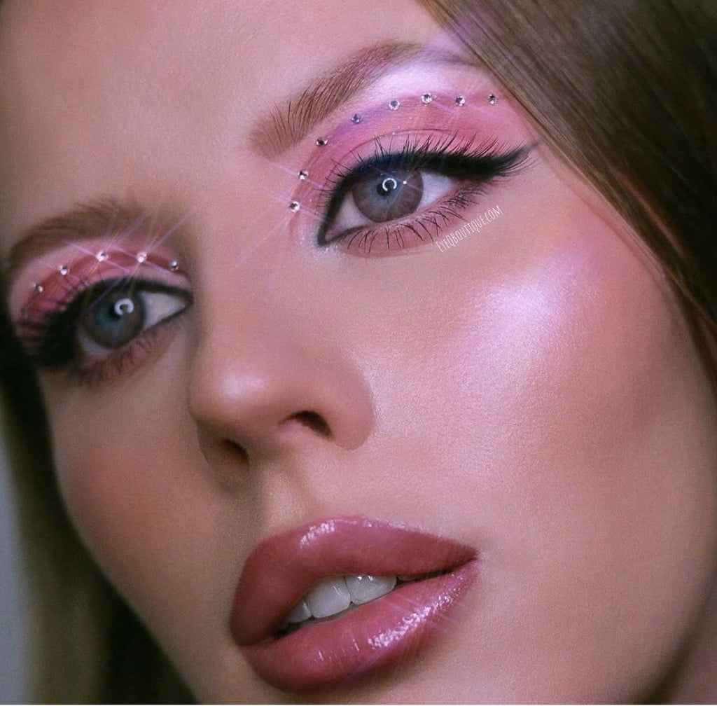 FRESHLADY GEM PINK COSMETIC COLORED CONTACT LENSES - EyeQ Boutique