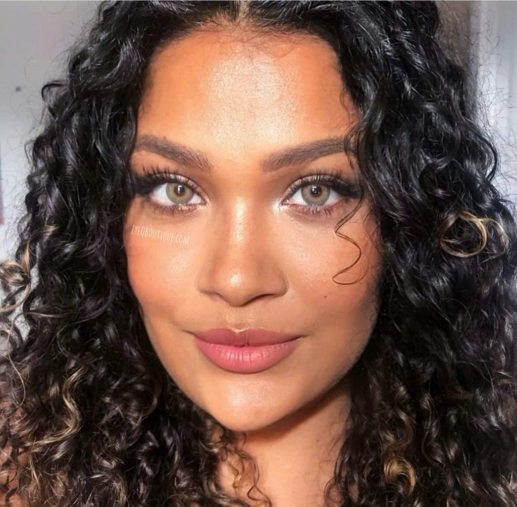 FRESHLADY HIMALAYA BROWN COSMETIC COLORED CONTACT LENSES - EyeQ Boutique