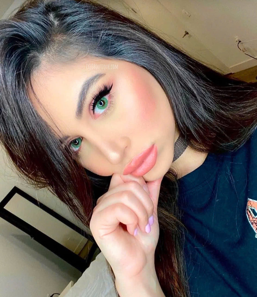 FRESHGO HIDROCOR EMERALD (GREEN) COSMETIC COLORED CONTACT LENSES