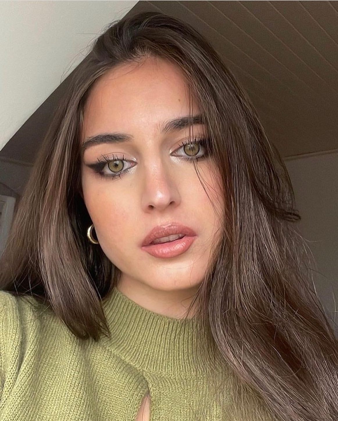 FRESHLADY X GREEN FLARE COSMETIC COLORED CONTACT LENSES (ME75-2