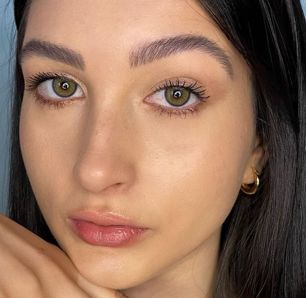 FRESHLADY X GREEN FLARE COSMETIC COLORED CONTACT LENSES (ME75-2)