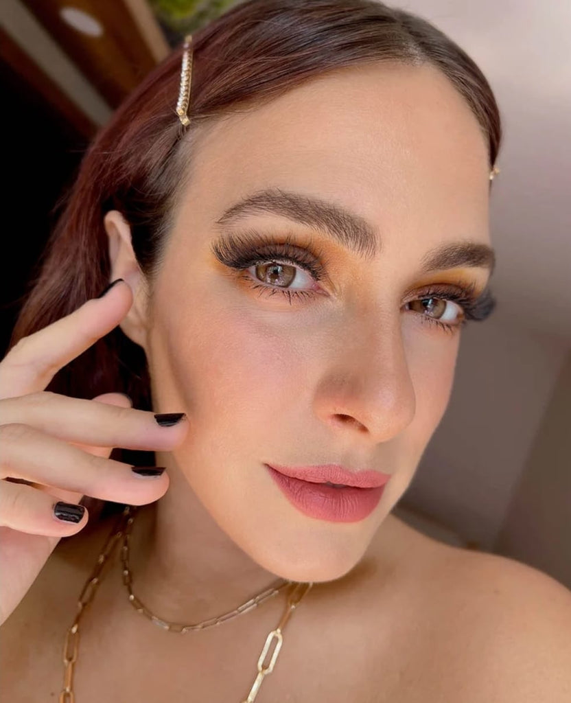 FRESHLADY DOLLY RAQUELLE COSMETIC COLORED CONTACT LENSES (BROWN) (FA24-1)