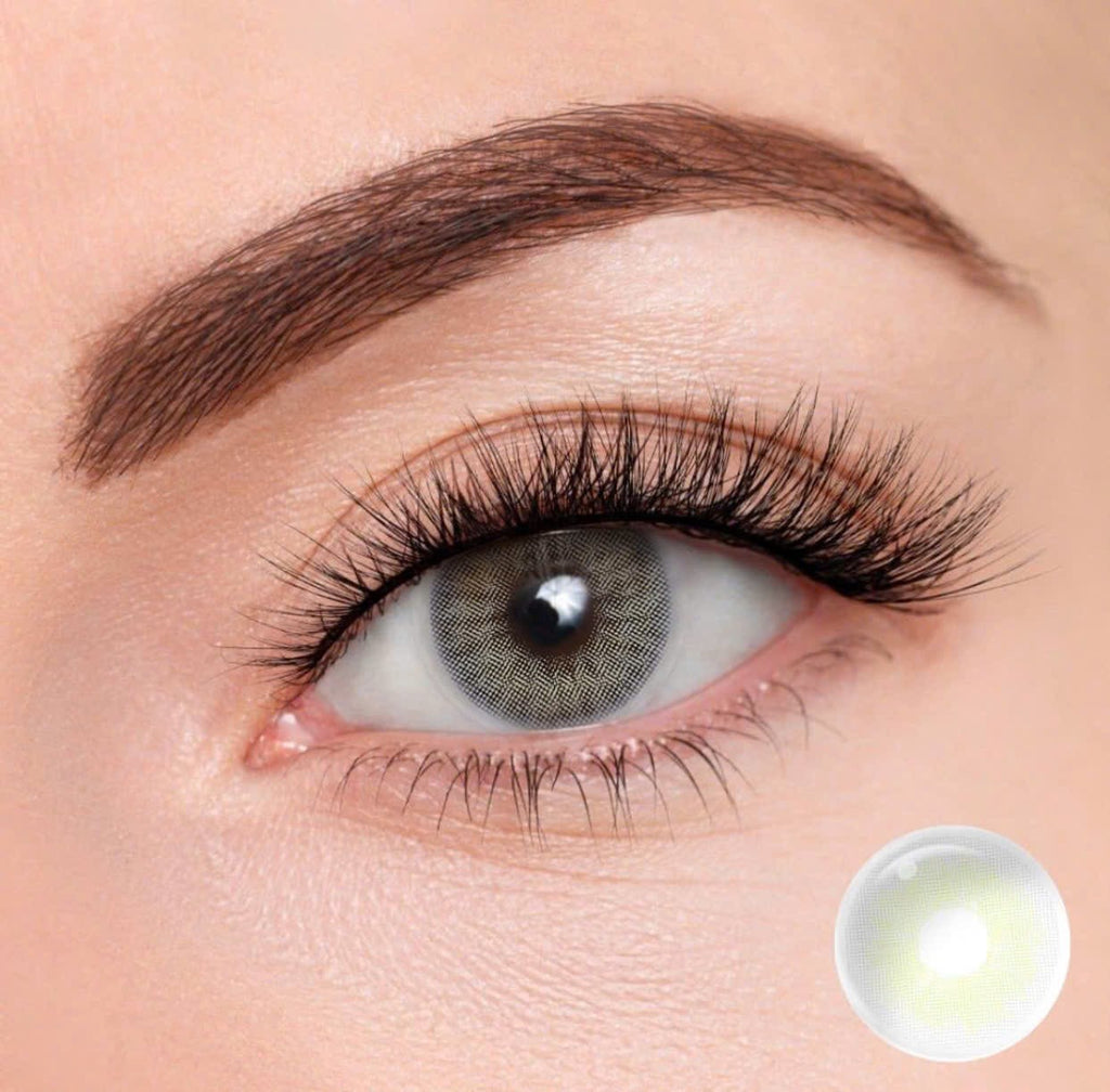 FRESHGO IPANEMA (GRAY) (GREY) COSMETIC COLORED CONTACT LENSES