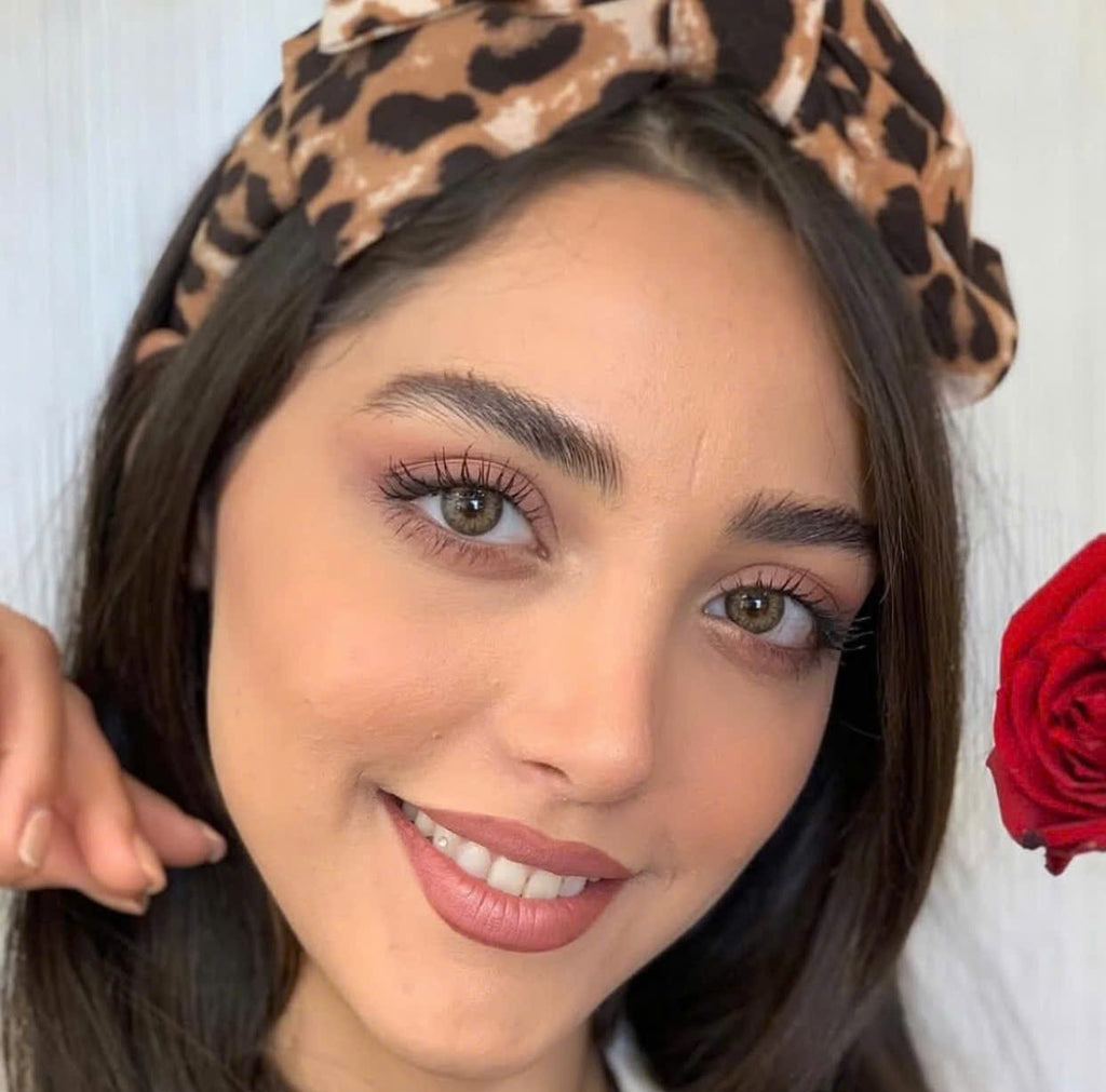 FRESHLADY DNA TAYLOR BROWN HAZEL COSMETIC COLORED CONTACT LENSES