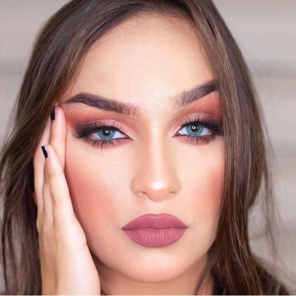 FRESHLADY NATTIER BLUE COSMETIC COLORED CONTACT LENSES