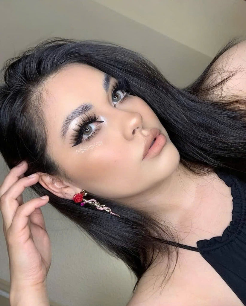 FRESHLADY DNA TAYLOR BROWN HAZEL COSMETIC COLORED CONTACT LENSES