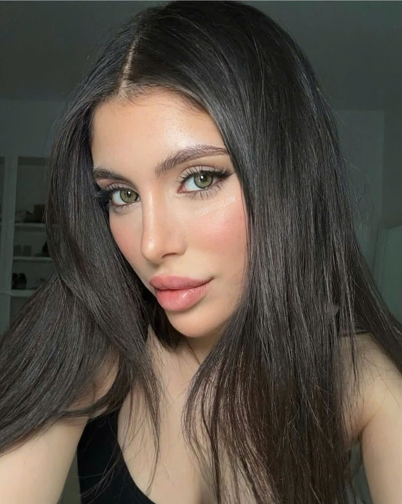 FRESHLADY X GREEN FLARE COSMETIC COLORED CONTACT LENSES (ME75-2)