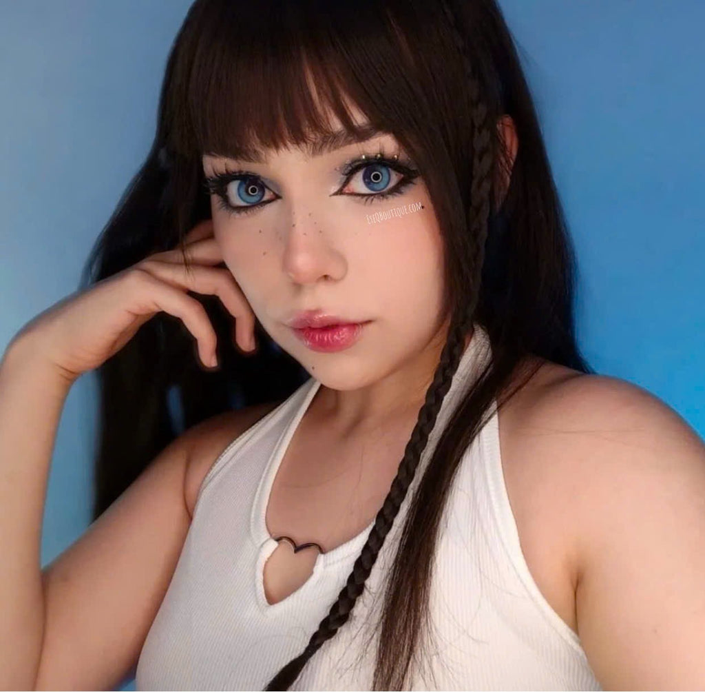 FRESHLADY CARDCAPTOR BLUE COSMETIC COLORED CONTACT LENSES - EyeQ Boutique