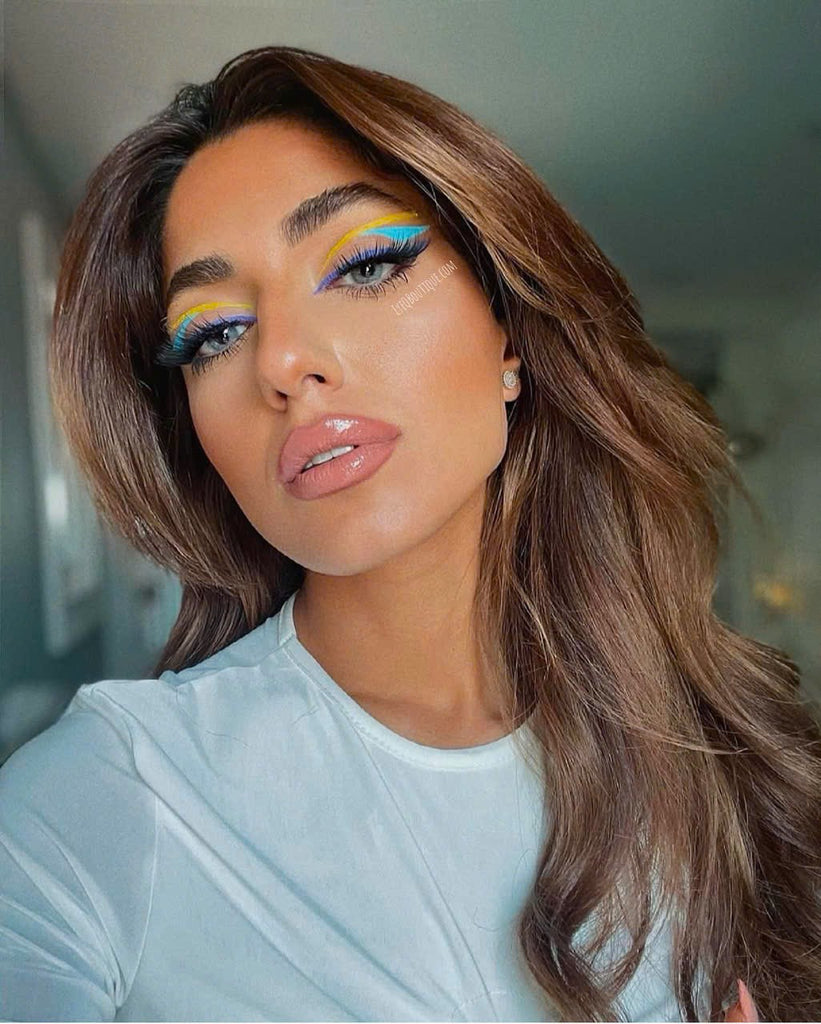 FRESHLADY POLAR LIGHTS BLUE GRAY (GREY) COSMETIC COLORED CONTACT LENSES