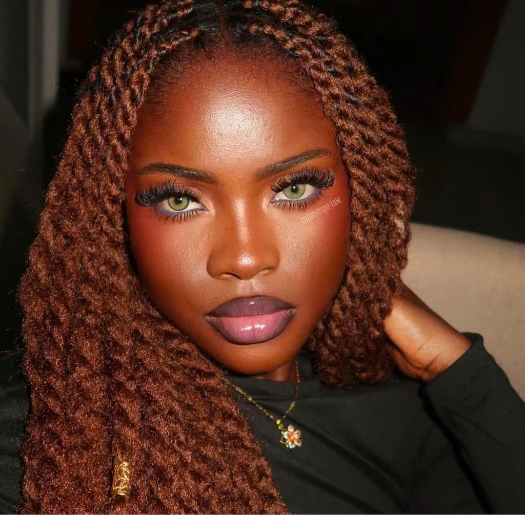 FRESHLADY X GREEN FLARE COSMETIC COLORED CONTACT LENSES (ME75-2) - EyeQ Boutique