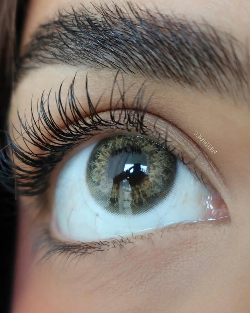 FRESHLADY DNA TAYLOR BROWN HAZEL COSMETIC COLORED CONTACT LENSES
