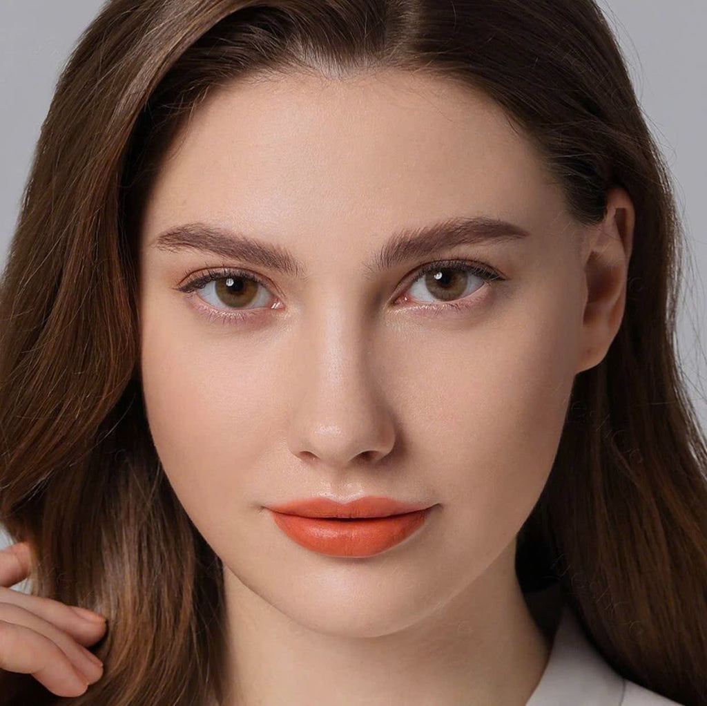 FRESHGO HIDROCOR OCHRE (BROWN) COSMETIC COLORED CONTACT LENSES - EyeQ Boutique