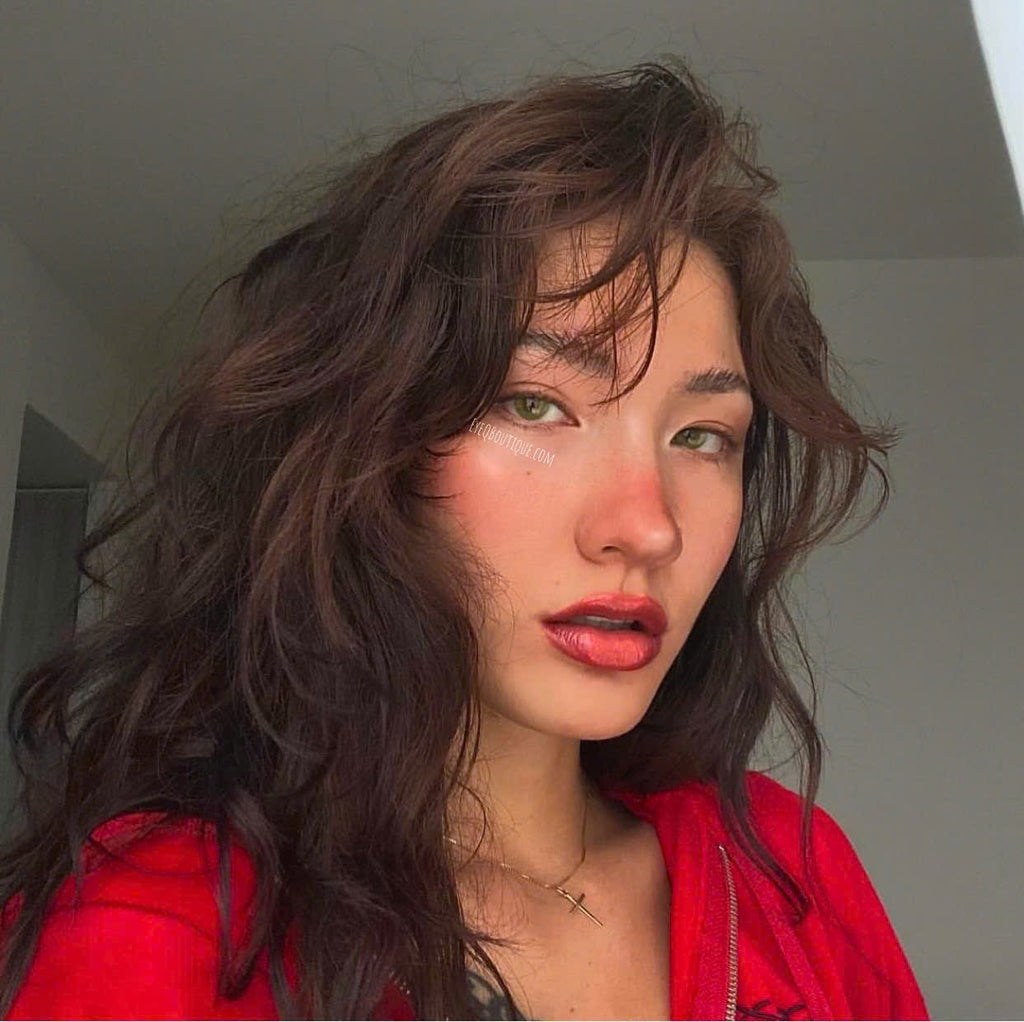 FRESHLADY POLAR LIGHTS YELLOW GREEN COSMETIC COLORED CONTACT LENSES