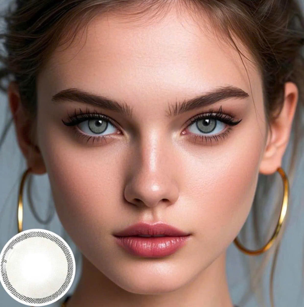 FRESHGO HIDROCHARME GRAY (GREY) (ICE) COSMETIC COLORED CONTACT LENSES - EyeQ Boutique