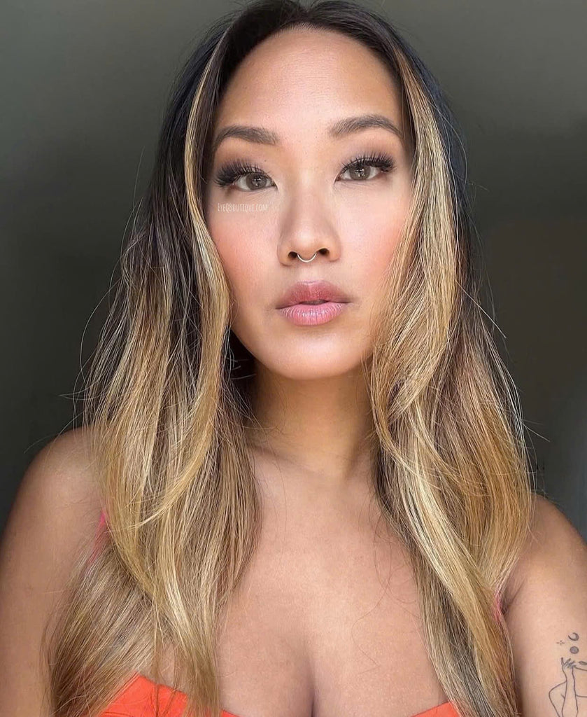 FRESHLADY POLAR LIGHTS BROWN COSMETIC COLORED CONTACT LENSES - EyeQ Boutique