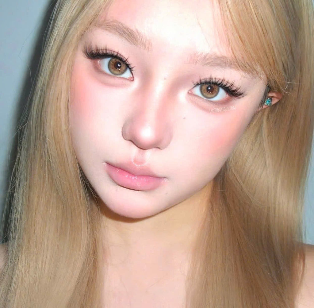 FRESHLADY AMBER FANTASY COSMETIC COLORED CONTACT LENSES (FA35-1)