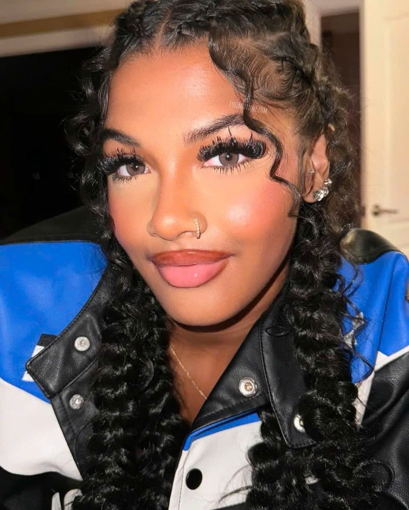 FRESHLADY X BROWN FLARE COSMETIC COLORED CONTACT LENSES (ME75-1)