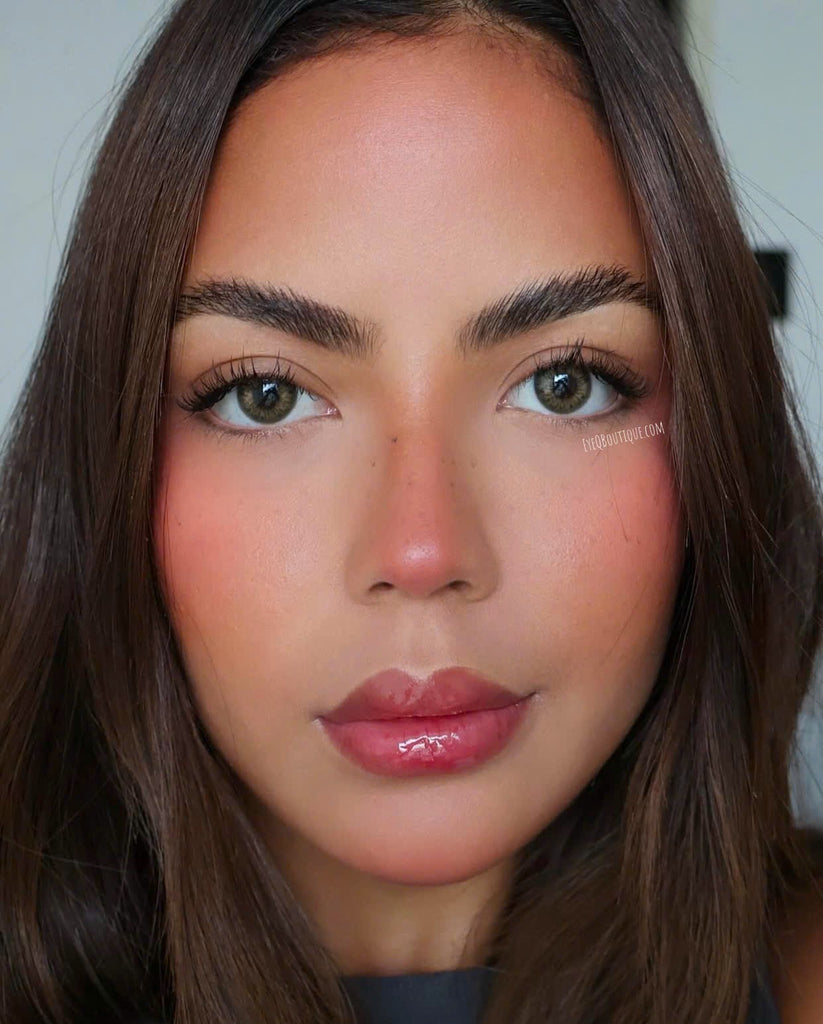 FRESHLADY DNA TAYLOR BROWN HAZEL COSMETIC COLORED CONTACT LENSES