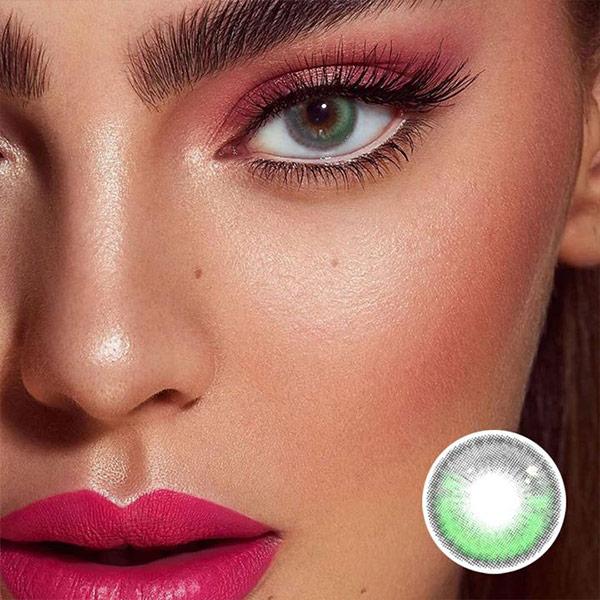 FRESHLADY CARDCAPTOR GREEN COLORED CONTACT LENSES COSMETIC FREE SHIPPING - EyeQ Boutique