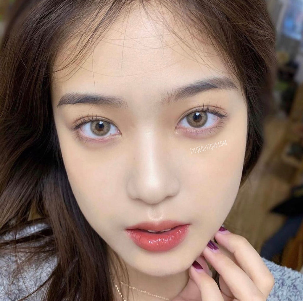 FRESHLADY DNA TAYLOR BROWN HAZEL COLORED CONTACT LENSES COSMETIC FREE SHIPPING - EyeQ Boutique
