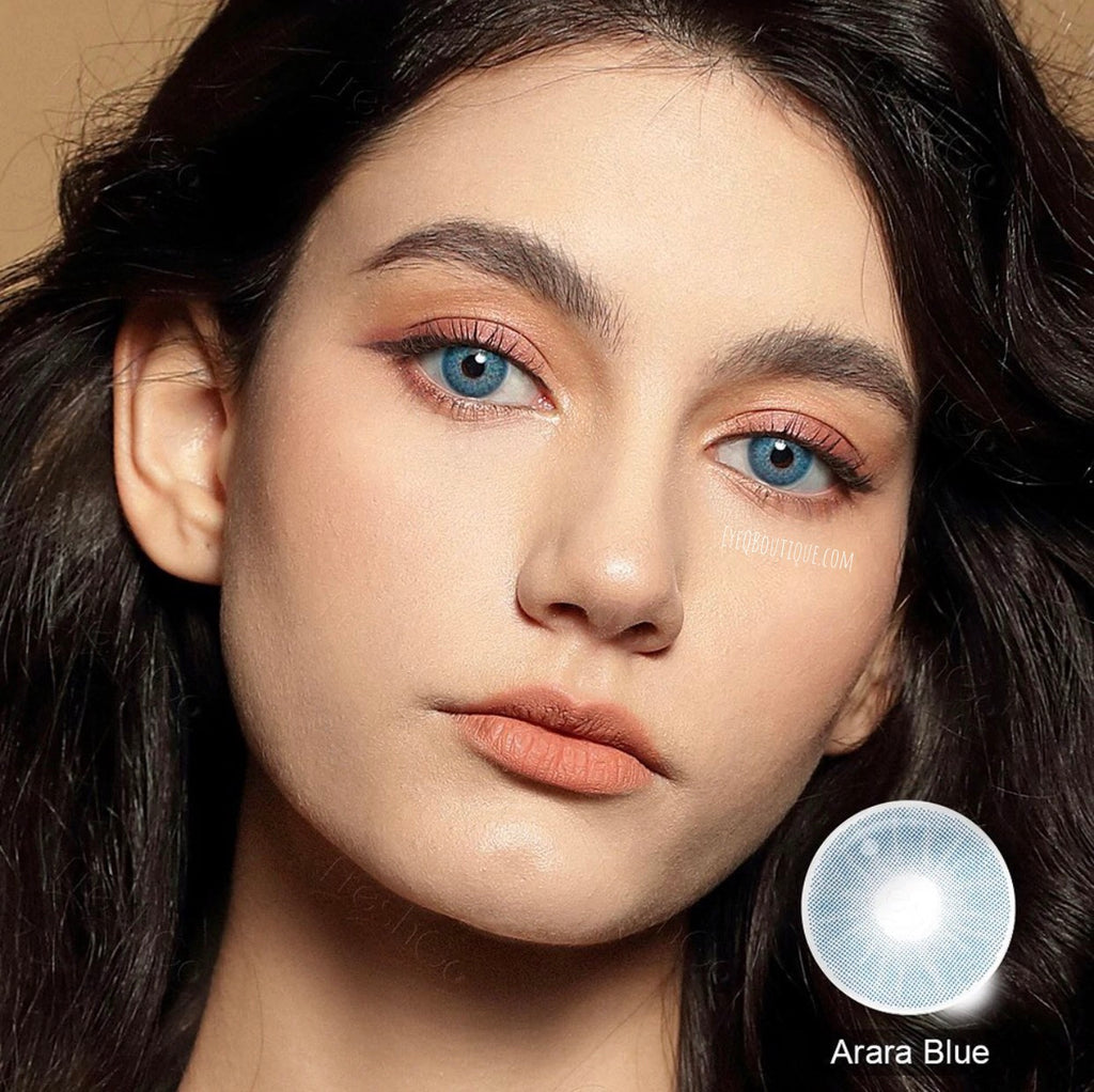 FRESHGO HIDROCOR GEN 3 ARARA BLUE COSMETIC COLORED CONTACT LENSES FREE SHIPPING - EyeQ Boutique