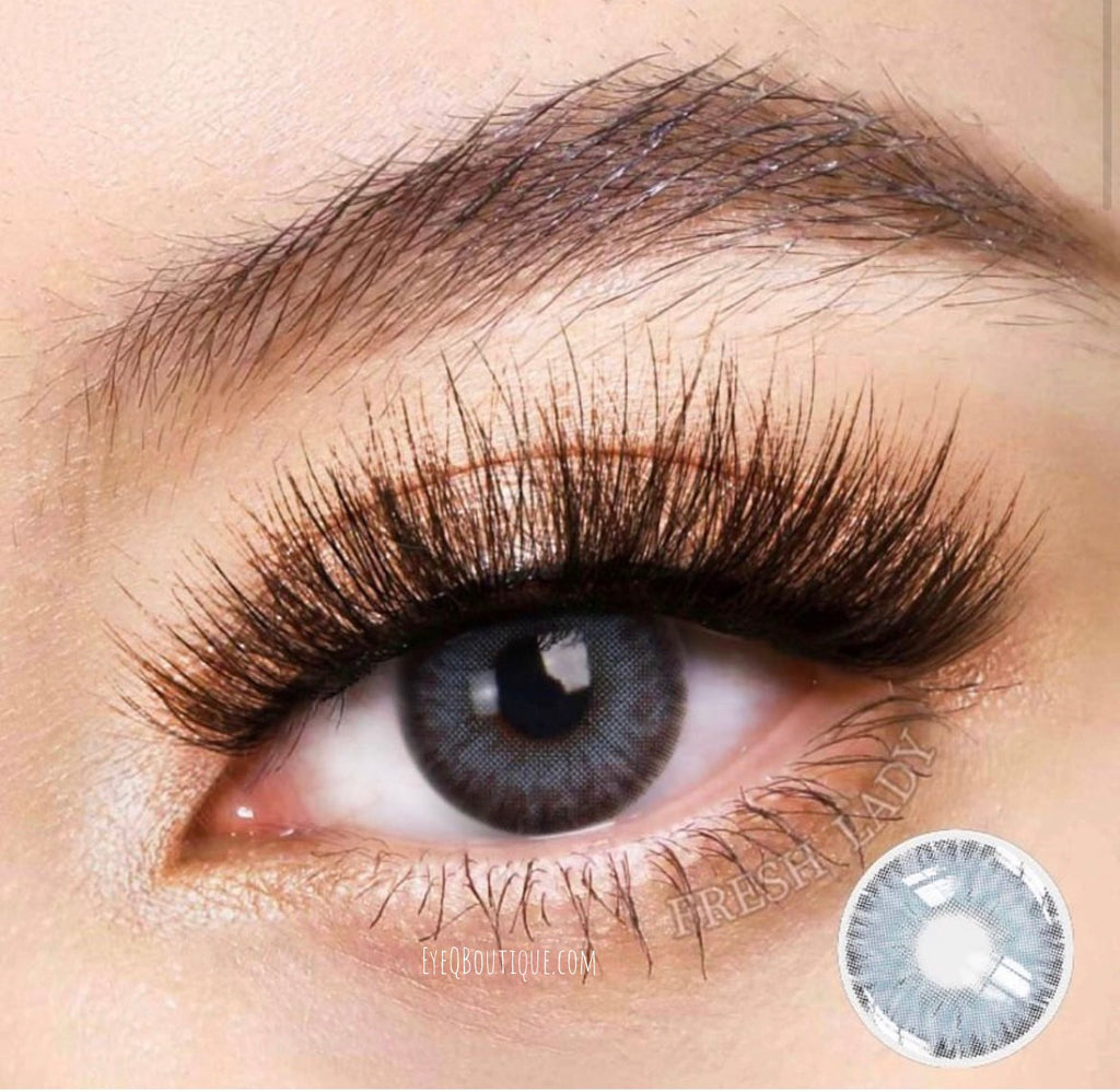 FRESHLADY PLATINO COLORED CONTACT LENSES COSMETIC FREE SHIPPING - EyeQ Boutique