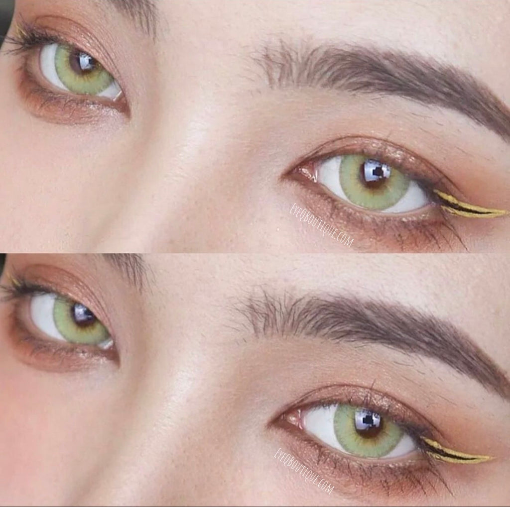 FRESHLADY LAGIRL GREEN COLORED CONTACT LENSES COSMETIC FREE SHIPPING - EyeQ Boutique
