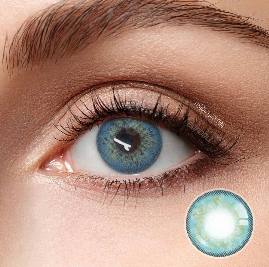 FRESHLADY RUSSIAN BLUE COSMETIC COLORED CONTACT LENSES - EyeQ Boutique