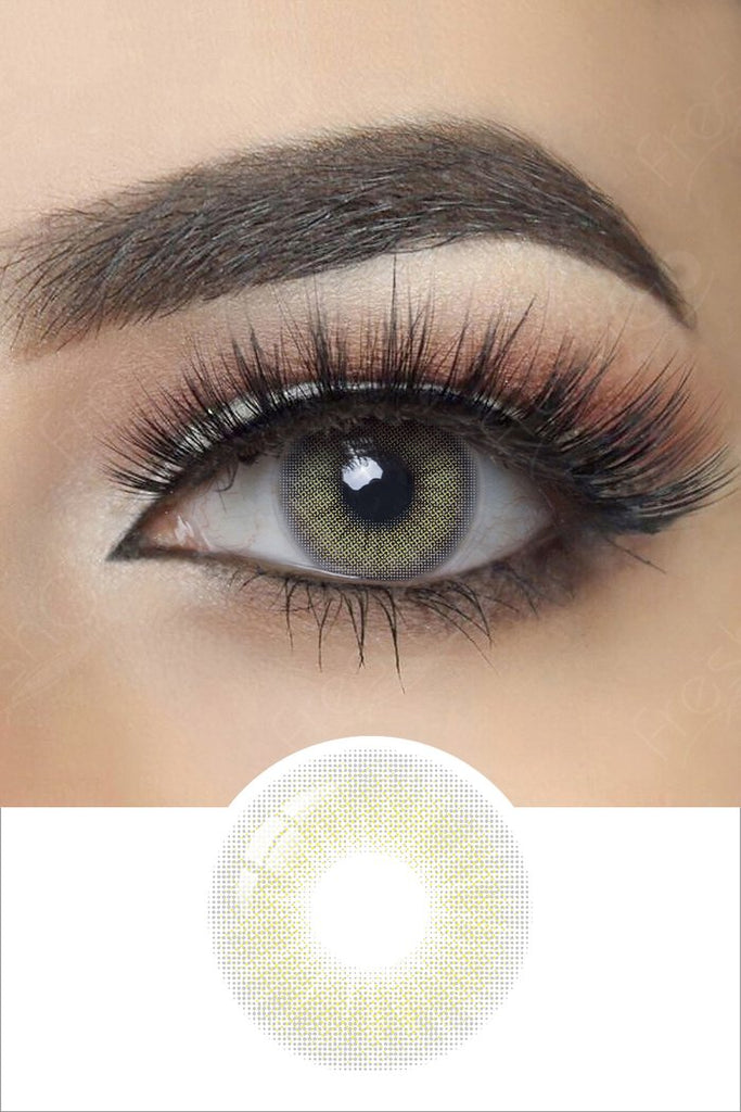 FRESHGO HIDROCOR QUARTZ (GREY GRAY) COSMETIC COLORED CONTACT LENSES FREE SHIPPING - EyeQ Boutique