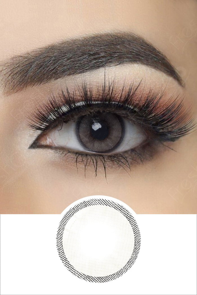 FRESHGO HIDROCHARME GRAY (GREY) (ICE) COSMETIC COLORED CONTACT LENSES FREE SHIPPING - EyeQ Boutique