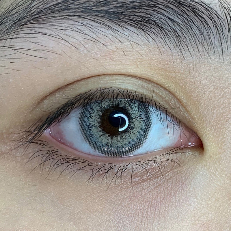 FRESHLADY ROME GREY (GRAY) COLORED CONTACT LENSES COSMETIC FREE SHIPPING - EyeQ Boutique