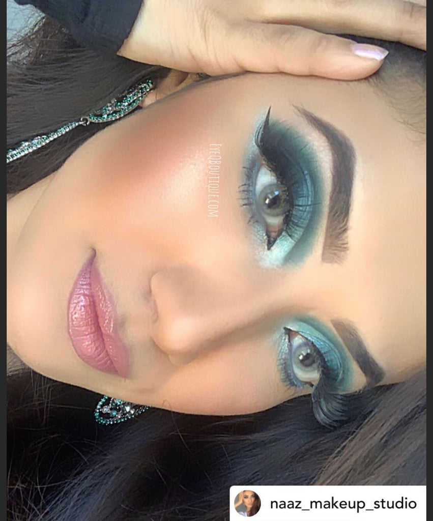 FRESHGO OCEAN SERIES SKY GRAY (GREY) COSMETIC COLORED CONTACT LENSES FREE SHIPPING - EyeQ Boutique
