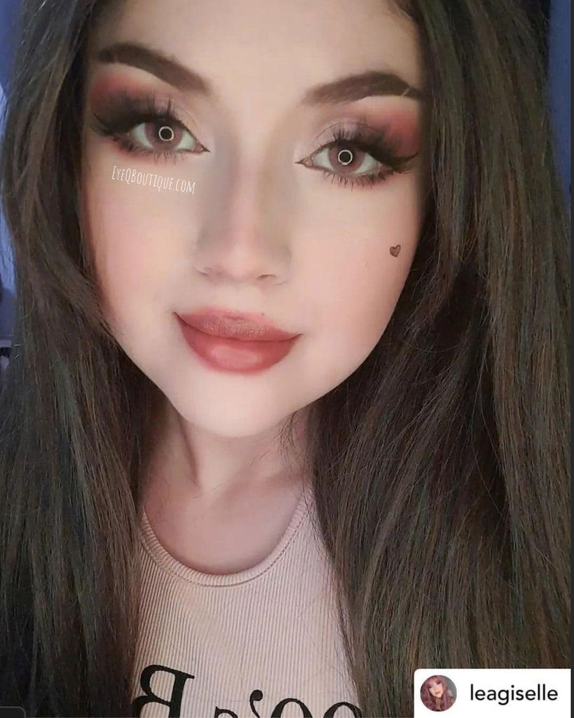 FRESHTONE SUPER NATURALS PINK COSMETIC COLORED CONTACT LENSES FREE SHIPPING - EyeQ Boutique