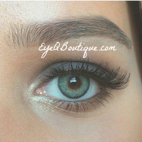 FRESHTONE EMERALD GREEN COSMETIC COLORED CONTACT LENSES FREE SHIPPING - EyeQ Boutique