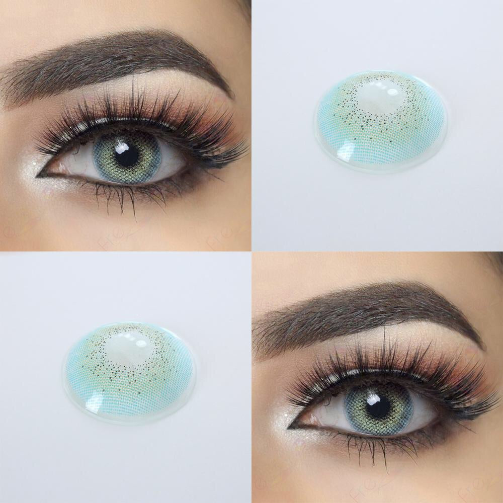 FRESHGO OCEAN SERIES BLUE COSMETIC COLORED CONTACT LENSES FREE SHIPPING - EyeQ Boutique