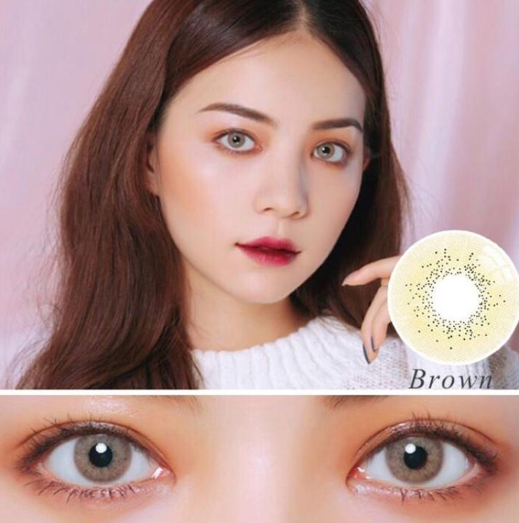 FRESHGO OCEAN SERIES BROWN COSMETIC COLORED CONTACT LENSES FREE SHIPPING - EyeQ Boutique